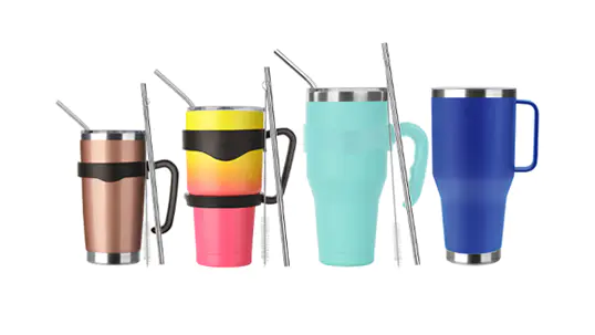 Stainless Steel Travel Car Tumbler Cups